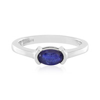 Madagascar Blue Sapphire Silver Ring