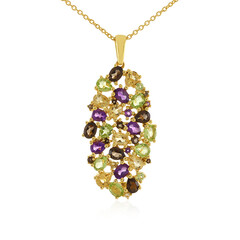 Peridot Silver Necklace