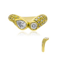 18K SI1 (H) Diamond Gold Ring (CIRARI)