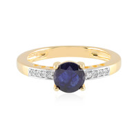 Madagascar Blue Sapphire Silver Ring