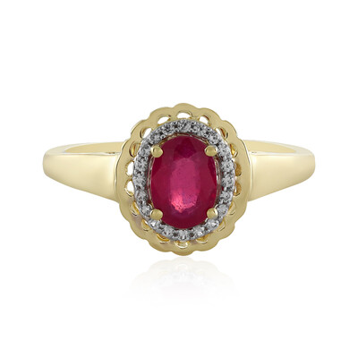 9K Ruby Gold Ring (Adela Gold)