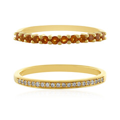 Citrine Silver Ring