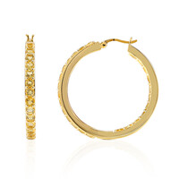 Citrine Silver Earrings