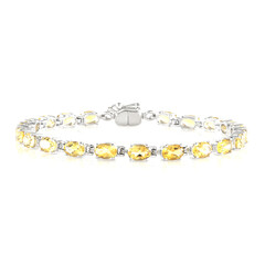 Citrine Silver Bracelet