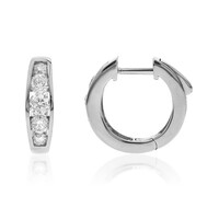 14K SI2 (H) Diamond Gold Earrings (CIRARI)