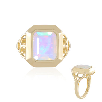 Welo Opal Silver Ring