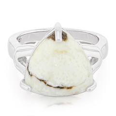 Magnesite Silver Ring
