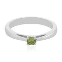Demantoid Silver Ring