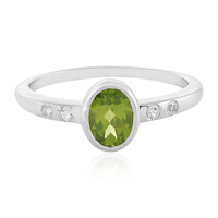 Peridot Silver Ring