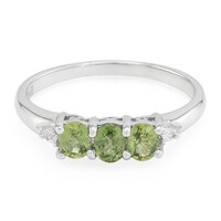 Mozambique Sapphire Silver Ring