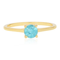 Blue Apatite Silver Ring