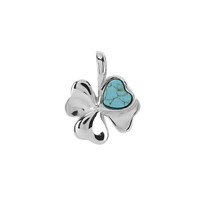 Turquoise Silver Pendant