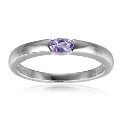 Tanzanite Silver Ring