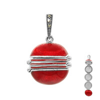 Marcasite Silver Pendant