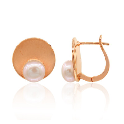 Freshwater pearl Silver Earrings (TPC)