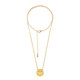 Milky Baltic Amber Silver Necklace (dagen)