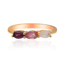 Rhodolite Silver Ring