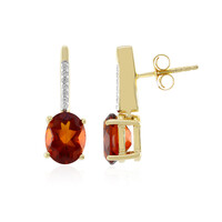 Madeira Citrine Silver Earrings