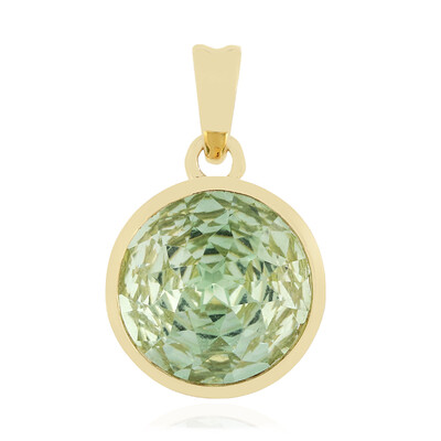 9K Green Amethyst Gold Pendant (PHANTASIA)
