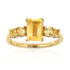 Citrine Silver Ring