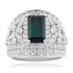 14K Indicolite Gold Ring (CIRARI)