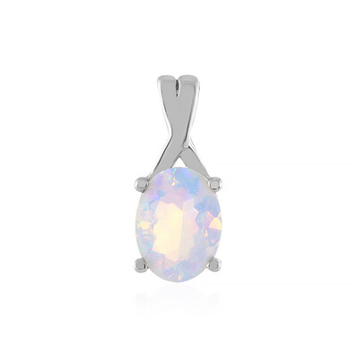 Welo Opal Silver Pendant