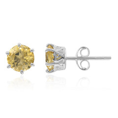 Citrine Silver Earrings