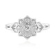 White Sapphire Silver Ring
