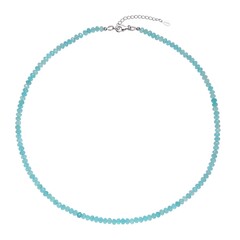 Amazonite Silver Necklace