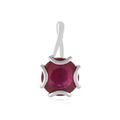 Madagascar Ruby Platinum Pendant