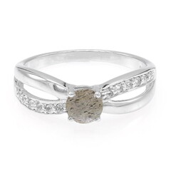 Romanian Spectrolite Silver Ring