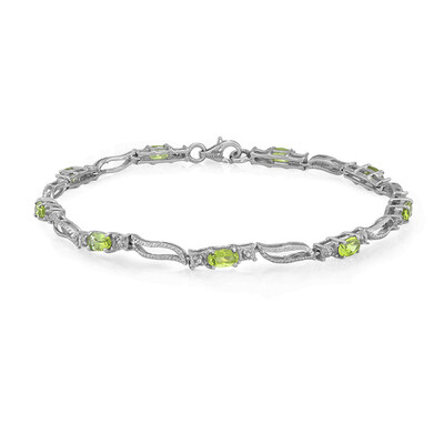 Paraiba Tourmaline Silver Bracelet