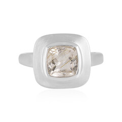 Rutile Quartz Silver Ring
