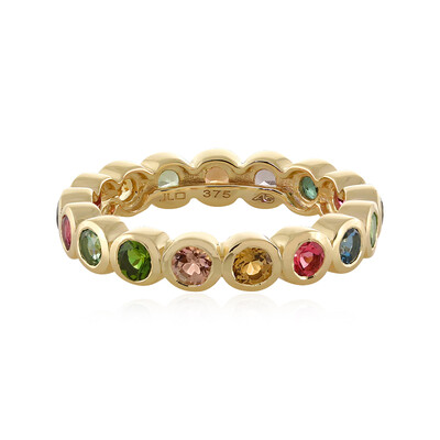 9K Fancy Tourmaline Gold Ring (Adela Gold)
