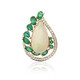 14K Welo Opal Gold Pendant (de Melo)