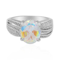 Moonlight Topaz Silver Ring