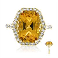 14K Citrine Gold Ring (CIRARI)