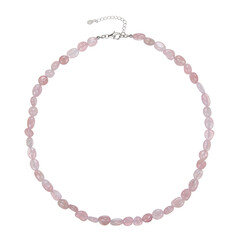 Kunzite Silver Necklace
