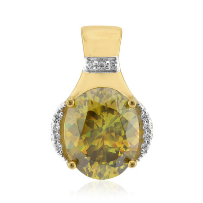 9K Bulgarian Sphalerite Gold Pendant