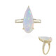 9K AAA Welo Opal Gold Ring (de Melo)