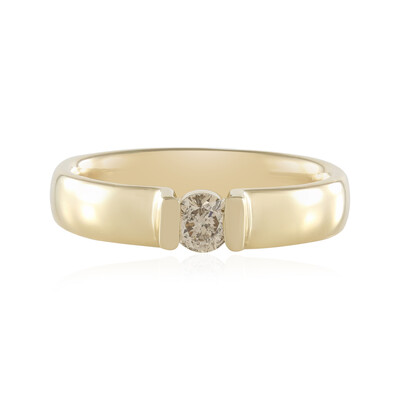 I2 Brown Diamond Silver Ring
