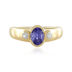 Tanzanite Silver Ring (Adela Silber)
