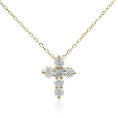 14K I1 (H) Diamond Gold Necklace (CIRARI)