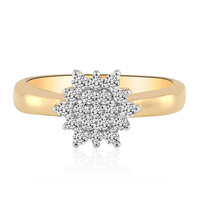 9K SI1 (G) Diamond Gold Ring