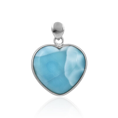 Larimar Silver Pendant