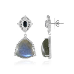 Labradorite Silver Earrings (Dallas Prince Designs)