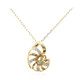 14K SI2 (H) Diamond Gold Necklace