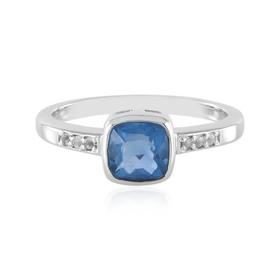 Colour Change Fluorite Silver Ring