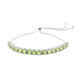 Burmese Peridot Silver Bracelet