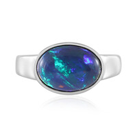 Mezezo Opal Silver Ring